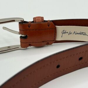 Nordstrom Men's Leather Buckle Belt Brown- 34